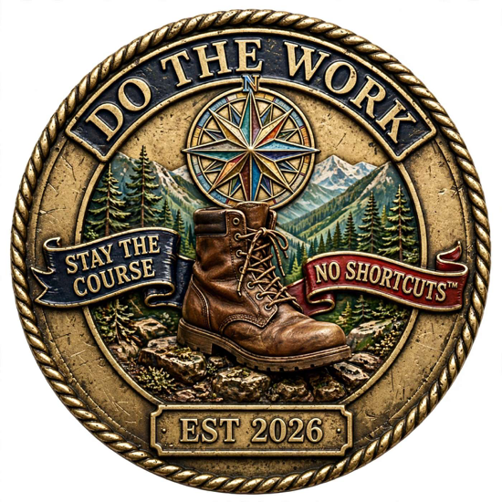 DO THE WORK ? STAY THE COURSE ? NO SHORTCUTS